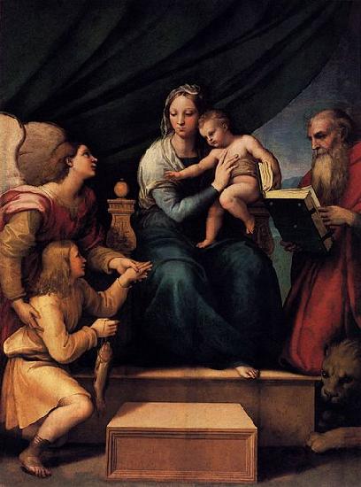 RAFFAELLO Sanzio Madonna with the Fish